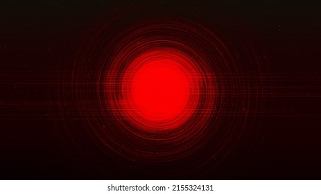 Red Black hole on Galaxy background with Milky Way spiral,Universe and starry concept design,vector