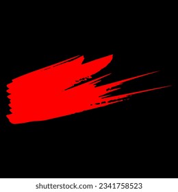  Rot-Schwarz-Farbspritze