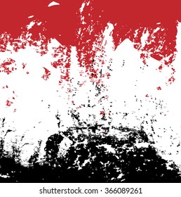 red and black ink splash background, vector illustration design element
