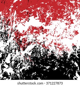 red and black ink splash background, vector illustration design element