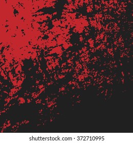 red and black ink splash background, vector illustration design element