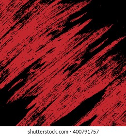 red and black ink splash background, vector illustration design element