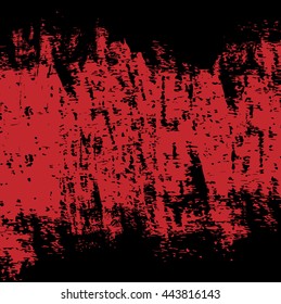 red and black ink splash background, vector illustration design element