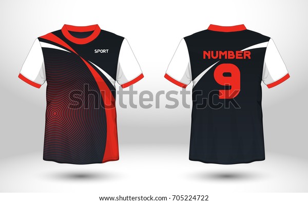 camisetas deportivas rojas