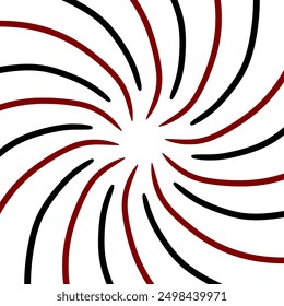 red and black line spin