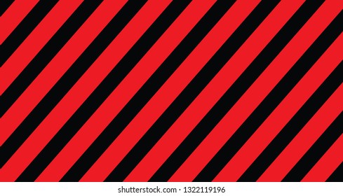 Red and black line striped. Vector illustration