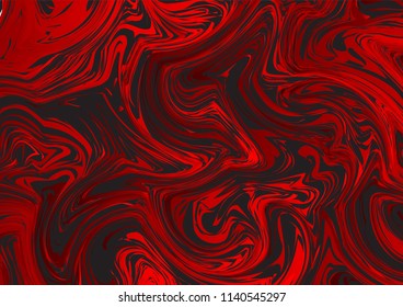 Red and black liquid style abstract vector background