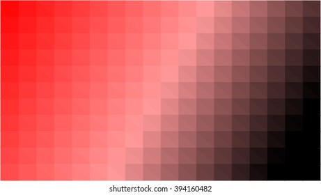 Red black low poly background (Grid style)