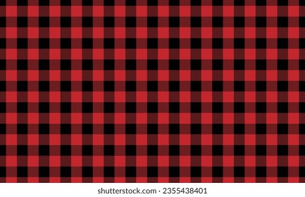 Red and black lumberjack buffalo plaid for any fabrics texture needs.