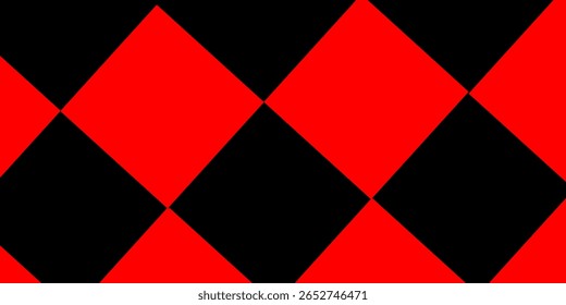 Vermelho e preto Lumberjack Buffalo Plaid Padrão sem emenda