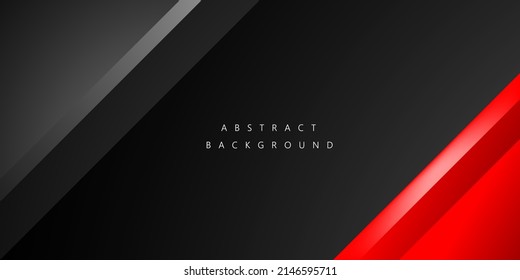 Red and black luxury vector background for corporate concept, template, poster, brochure, website, flyer design. Vector illustration