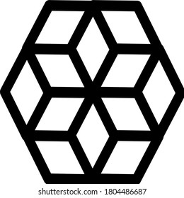 rotes schwarzes Mandala-Konzept