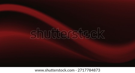 Red black mesh gradient background with wave design. Vector illustration

