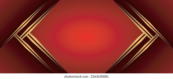 Moderne, rote und schwarze abstrakte Hintergrundbanner mit geometrischen Formen. Schwarz-Rot-Diagonalarchitektur, Geometrie mit einer abstrakten, subtilen Hintergrund, Vektorgrafik.