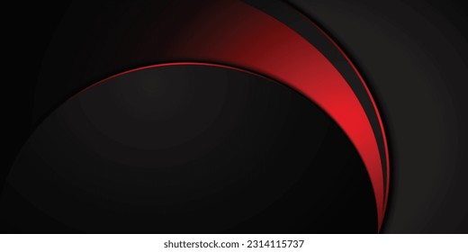 Red and black modern abstract background