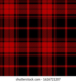 Red and Black modern tartan plaid Scottish seamless pattern.Texture from tartan, plaid, tablecloths, clothes, shirts, dresses, paper, bedding, blankets and other textile products.