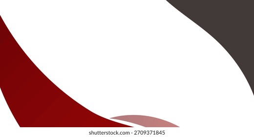 Fondo Abstractas de la onda moderna roja y negra. Traje para el Anuncio, el Web, el folleto, el panfleto y la presentación