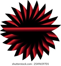 red and black  Pattern Art Illustration