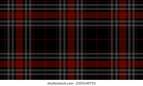 Textura de tela roja y negra trenzada como fondo