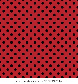 Red and black Polka Dot Digital Paper. Dotted Backgrounds. Printable Papers. Polkadot Patterns. Dots Digital Scrapbook Download