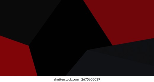 red black polygon abstract elegant background vector illustration, banner business product present