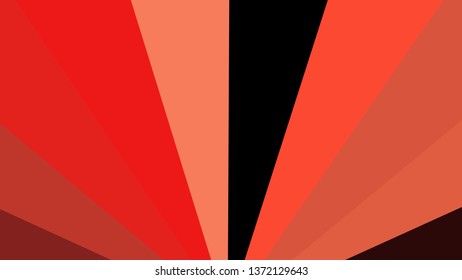 Red and Black Radial Burst Background