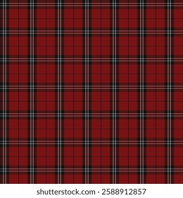 red black scottish tartan plaid checkered stripes flannel fabric print pattern background