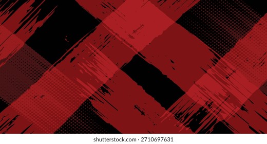 red and black sports dot background design. modern