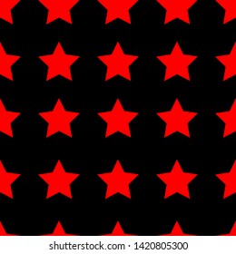red and black star patterns
