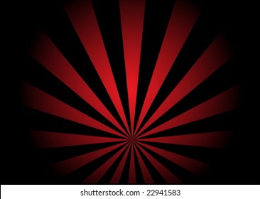 Red and black swirl vector illustration