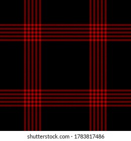 Red and Black tartan plaid Scottish seamless pattern.Christmas and New year concept.Vector illustration.Texture from tartan, plaid, tablecloths, clothes, shirts, dresses, paper, bedding,blanket.