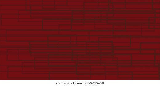 Red and black vector 3d futuristic tech glow and shinning line simple modern abstract banner. Vector
