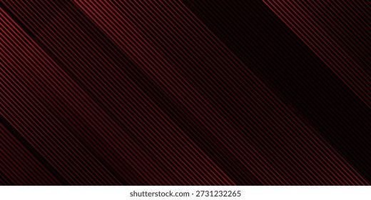 Red and black vector 3d futuristic tech glow and shinning line simple modern graphic nice art good nice