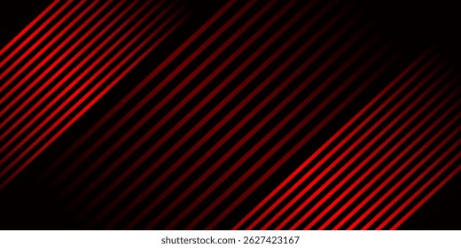 Red and black vector abstract tech futuristic modern 3D line background