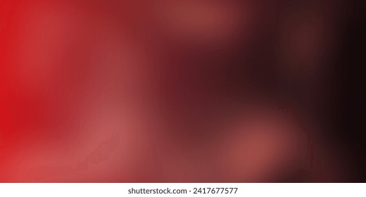 Red and Black Wallpaper, Background, Flyer or Cover Design for Your Business with Abstract Blurred Texture - Applicable for Reports, Presentations, Placards, Posters - Trendy Creative Vector Template