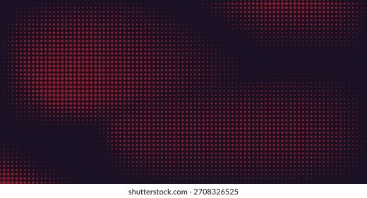 Fondo de onda negro rojo con efecto de degradado de malla. Ilustración vectorial mejor fondo moderno de moda