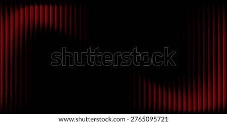 Red black wave background with mesh gradient effect. abstract vector banner mesh gradientز 