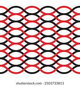 red and black wavy stripes background art