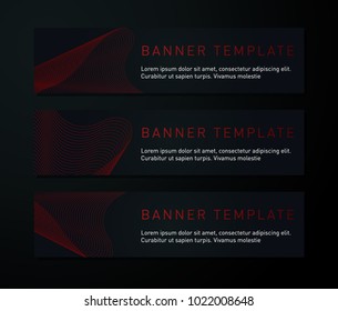Red and Black Web Banner