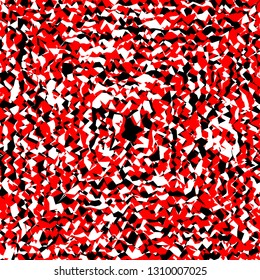 Red, Black and White abstract background. Fashion graphics.