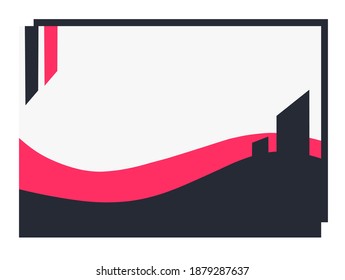 red, black, and white background.  Abstract modern background for cover design, book design, poster, cd cover, flyer, website, advertising.  Eps vector landscape background