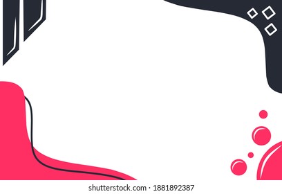 red, black, and white background.  Abstract modern background for your design, poster.  Eps vector landscape background