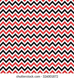 red, black & white chevron pattern, seamless texture background