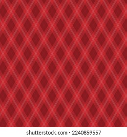Red, black and white diagonal plaid Scottish seamless pattern.Christmas and New year concept.Vector illustration.Texture from tartan, plaid, tablecloths, clothes, shirts, paper, bedding,blanket.