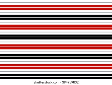 Red Black White Gray Stripes Background Vector Illustration