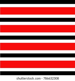 Red black and white stripes 