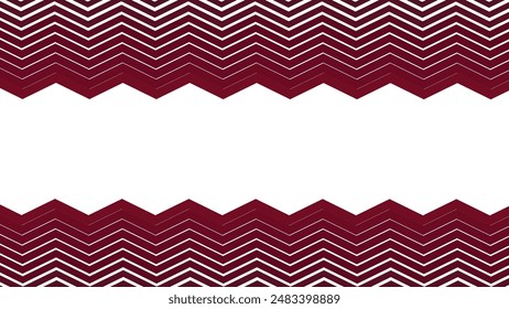Red and black zigzag seamless pattern abstract background for backdrop or presentation