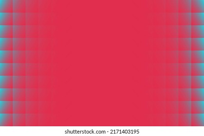 Red blank background with gradient colored plaid pattern decoration. Background with copyspace. Glowing red background like a lava. Suitable for banner, wallpaper, card, and editable element.