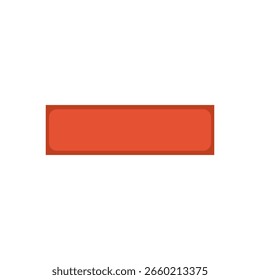 Botón en blanco rojo: elemento de interfaz de usuario, Diseño web y App