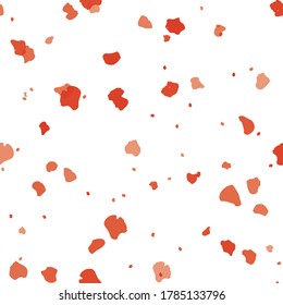 Glóbulo Rojo. Antecedentes sanguíneos del corazón. Plaqueta Vector de Virus Rojo. Fondo del vector médico. Textura saludable humana. Patrón circulatorio de oxígeno. Patrón Sano de Sangre Roja. Patrón de celda de mantenimiento.